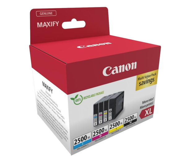 Canon Zestaw 4 tuszów PGI-2500XL CMYK - 1226666 - zdjęcie 2